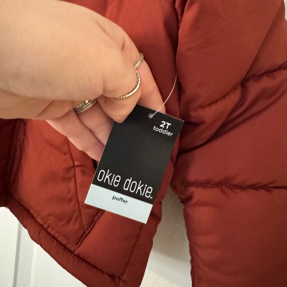 NWT Okie Dokie Puffer Toddler Coat - Picture 3 of 8